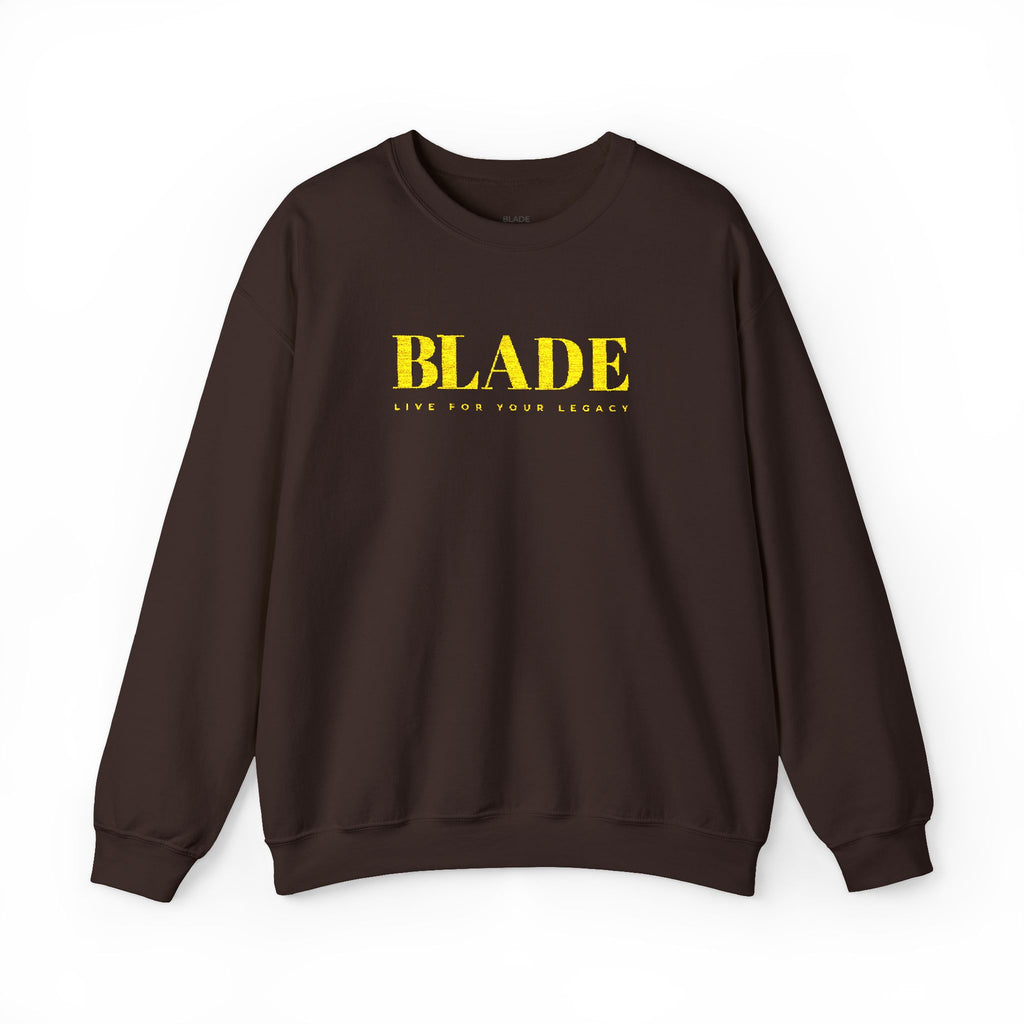 Embroidered Blade Legacy Crewneck Sweater