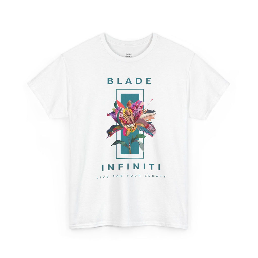 Essence of Infiniti Teal/Floral T-Shirt