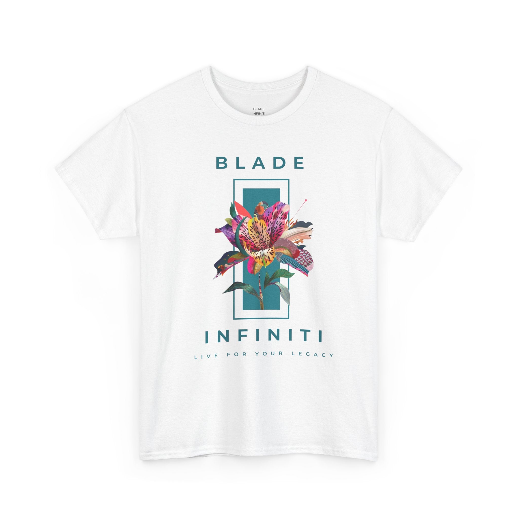 Essence of Infiniti Teal/Floral T-Shirt