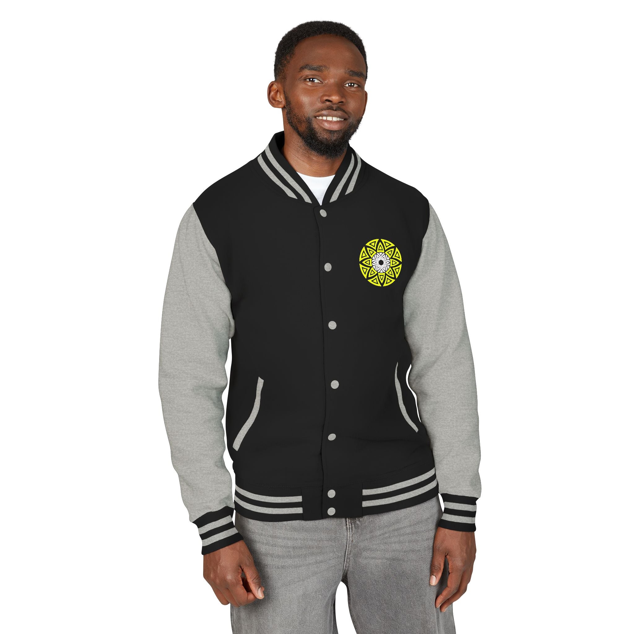 Blade 45 Golden Yellow/White Letterman Jacket