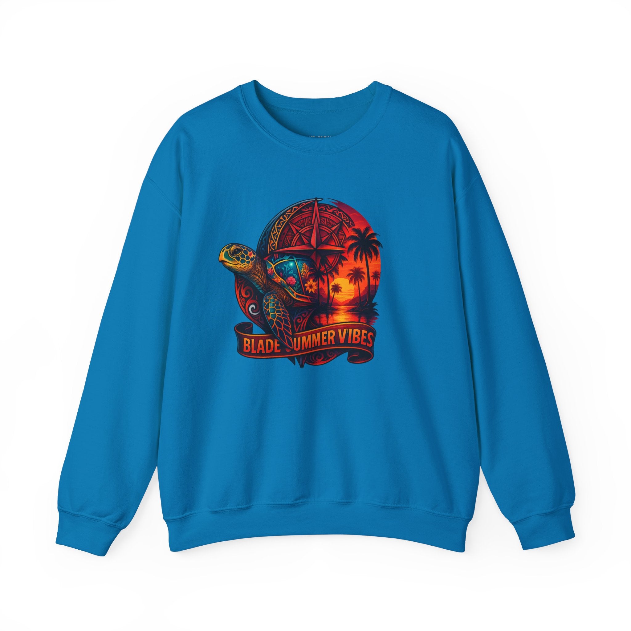 Aztec Turtle Unisex Crewneck Sweater
