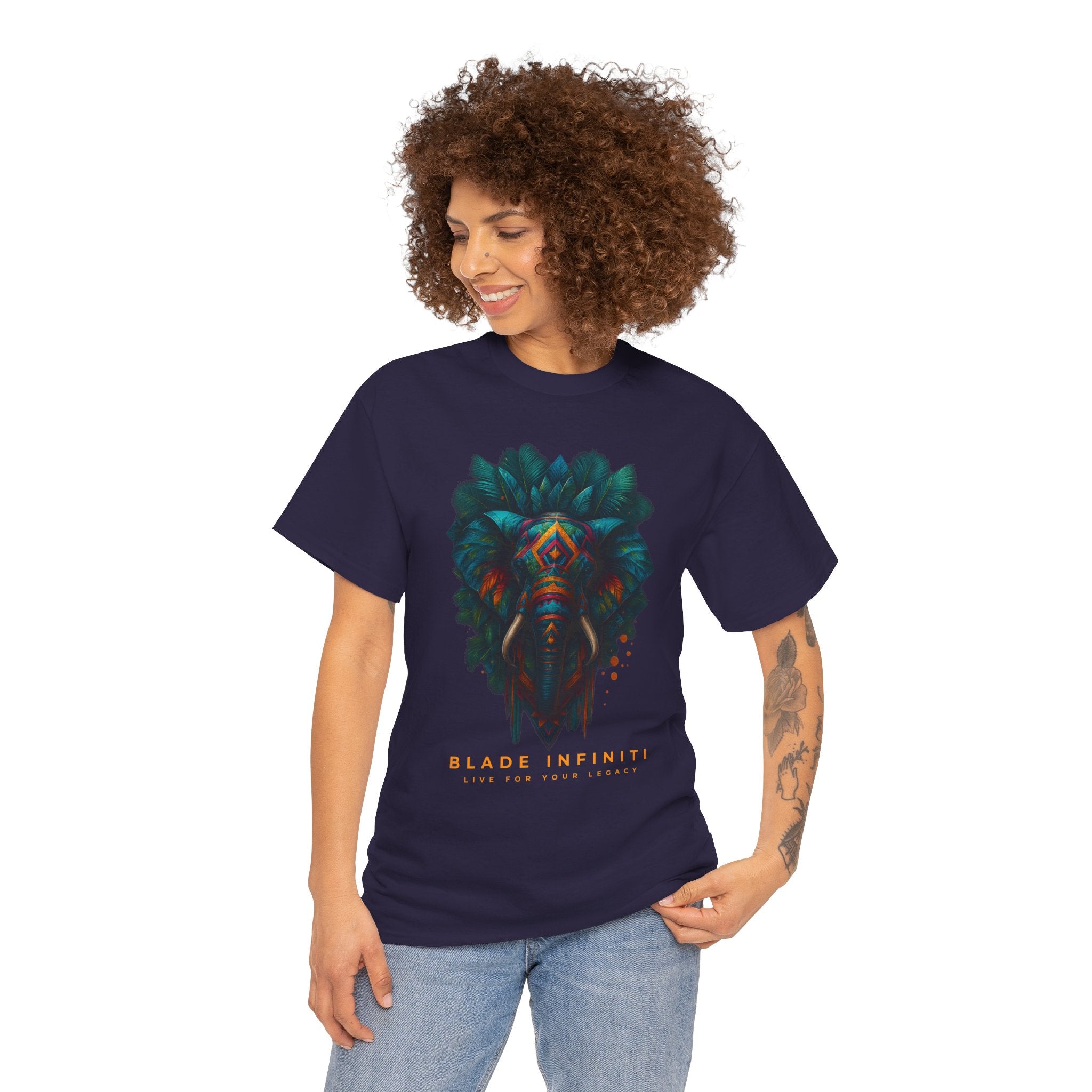 Midnight Tiki Elephant T-Shirt