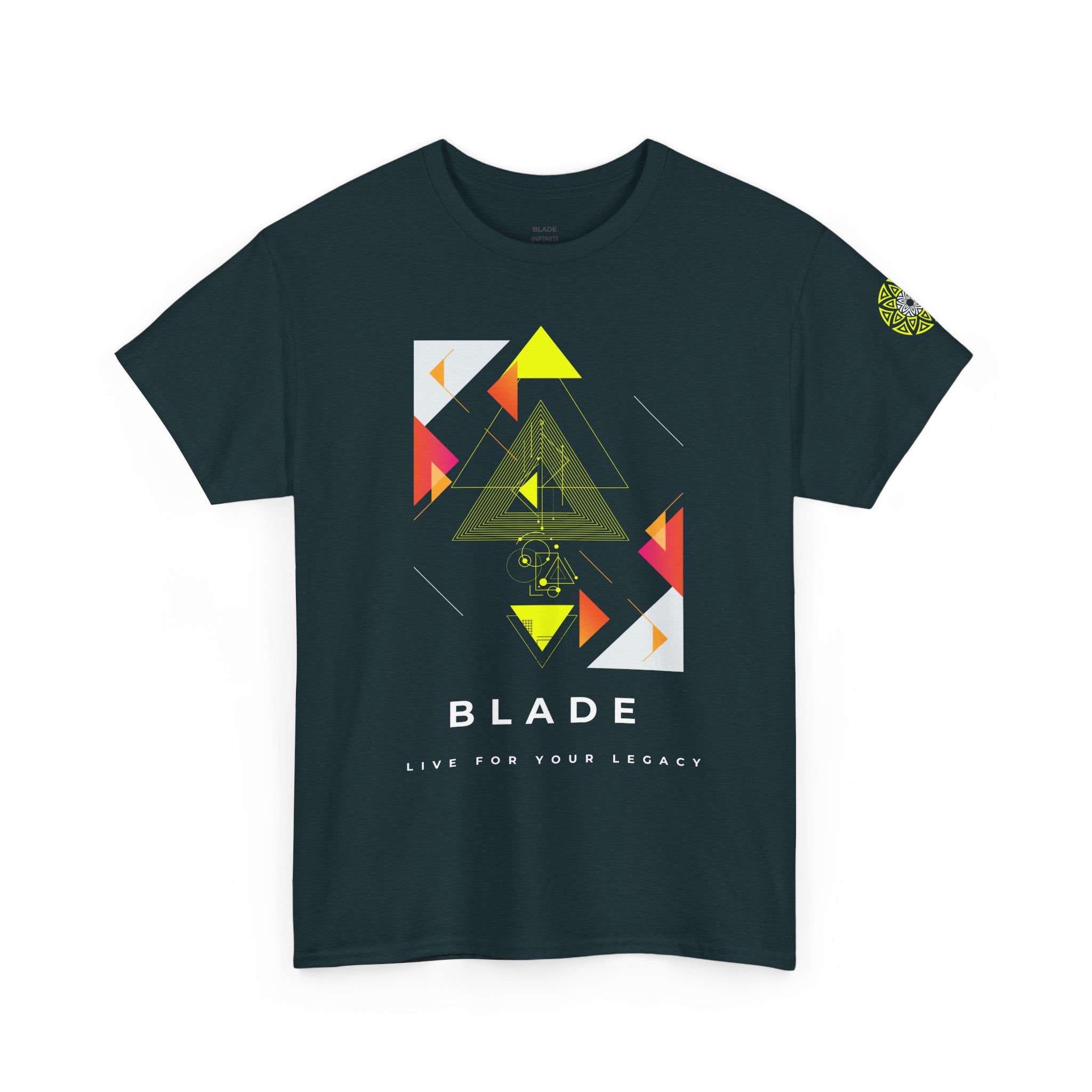 Geometric Odyssey Version 2 Neon Multi T-Shirt