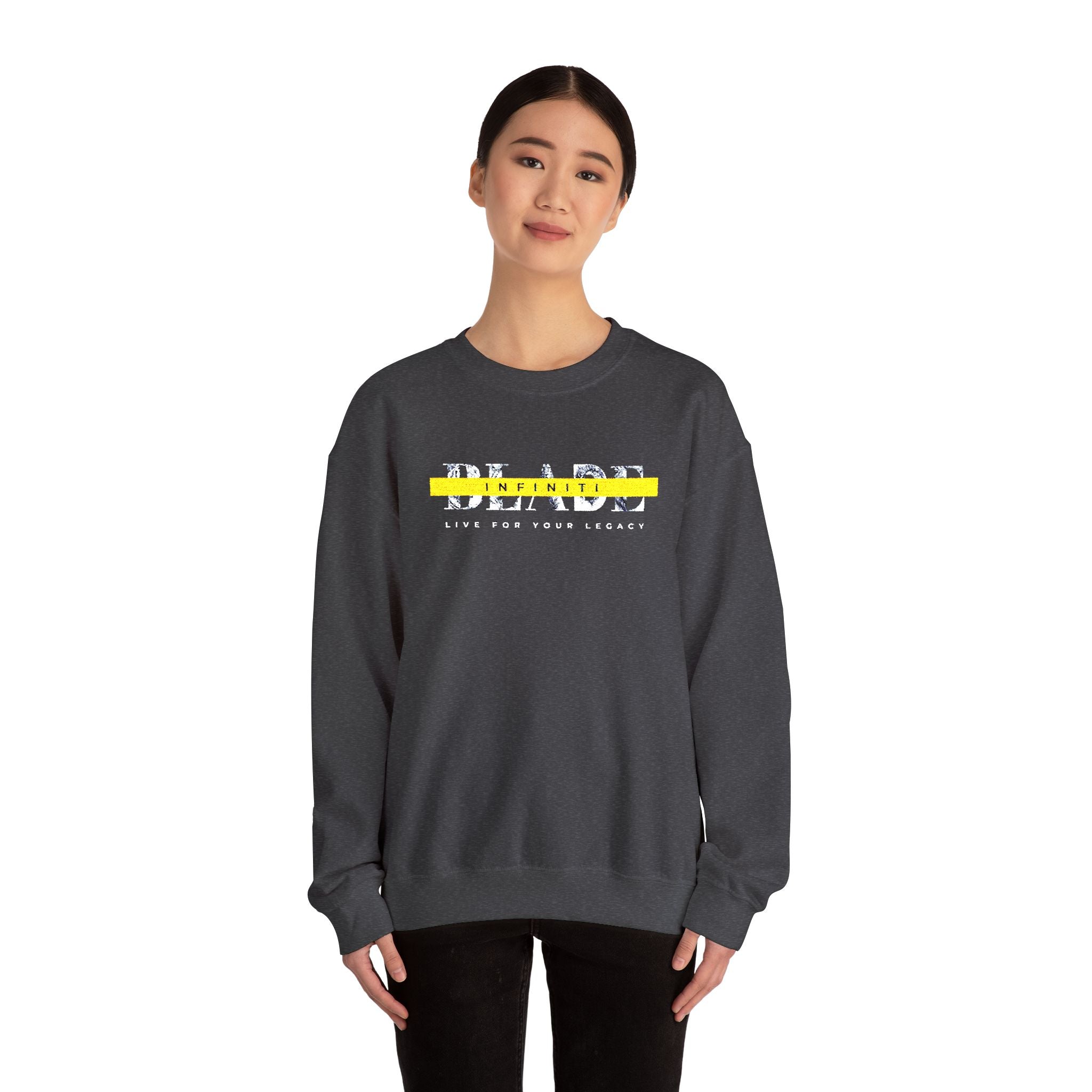 King Essential Lion Embroidery Unisex Crewneck Sweater