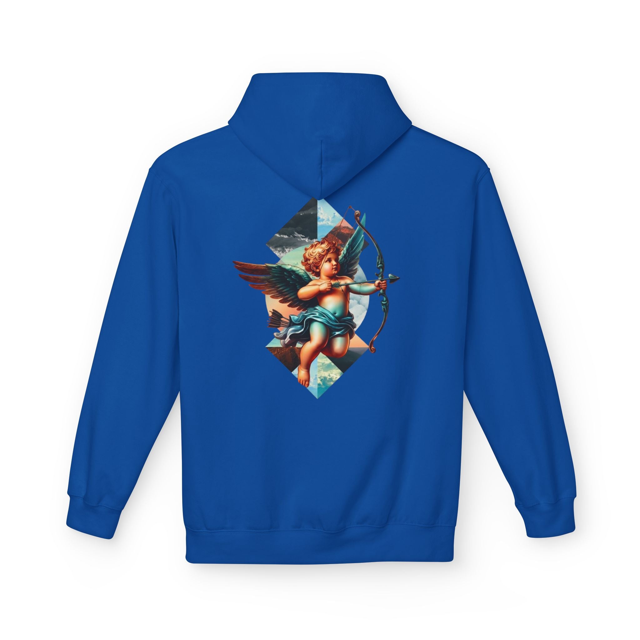 Cupid's Bow Blue + Arrow - Love, Infiniti Hoodie