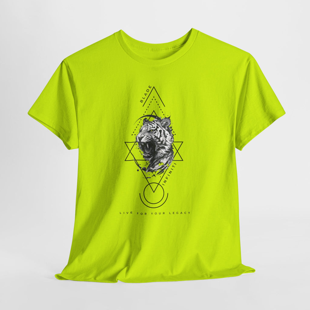 Geometric King Black TX Tiger T-Shirt