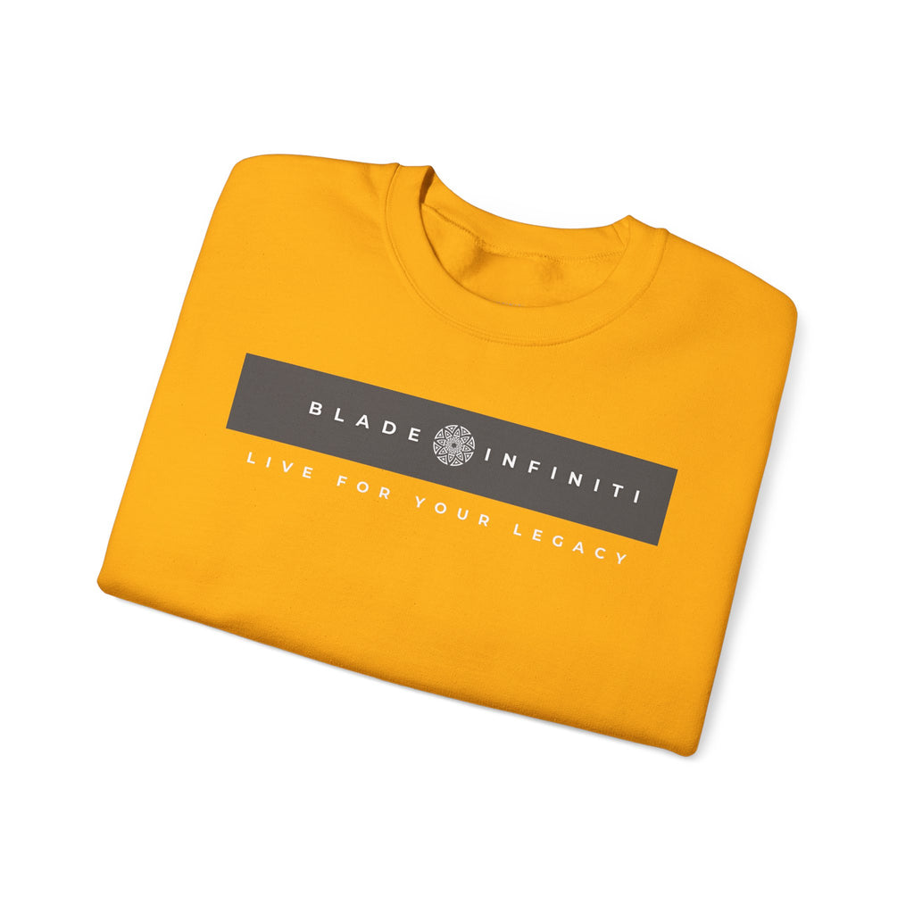 Ethereal Logo V4 Minimalistic Unisex Crewneck Sweater