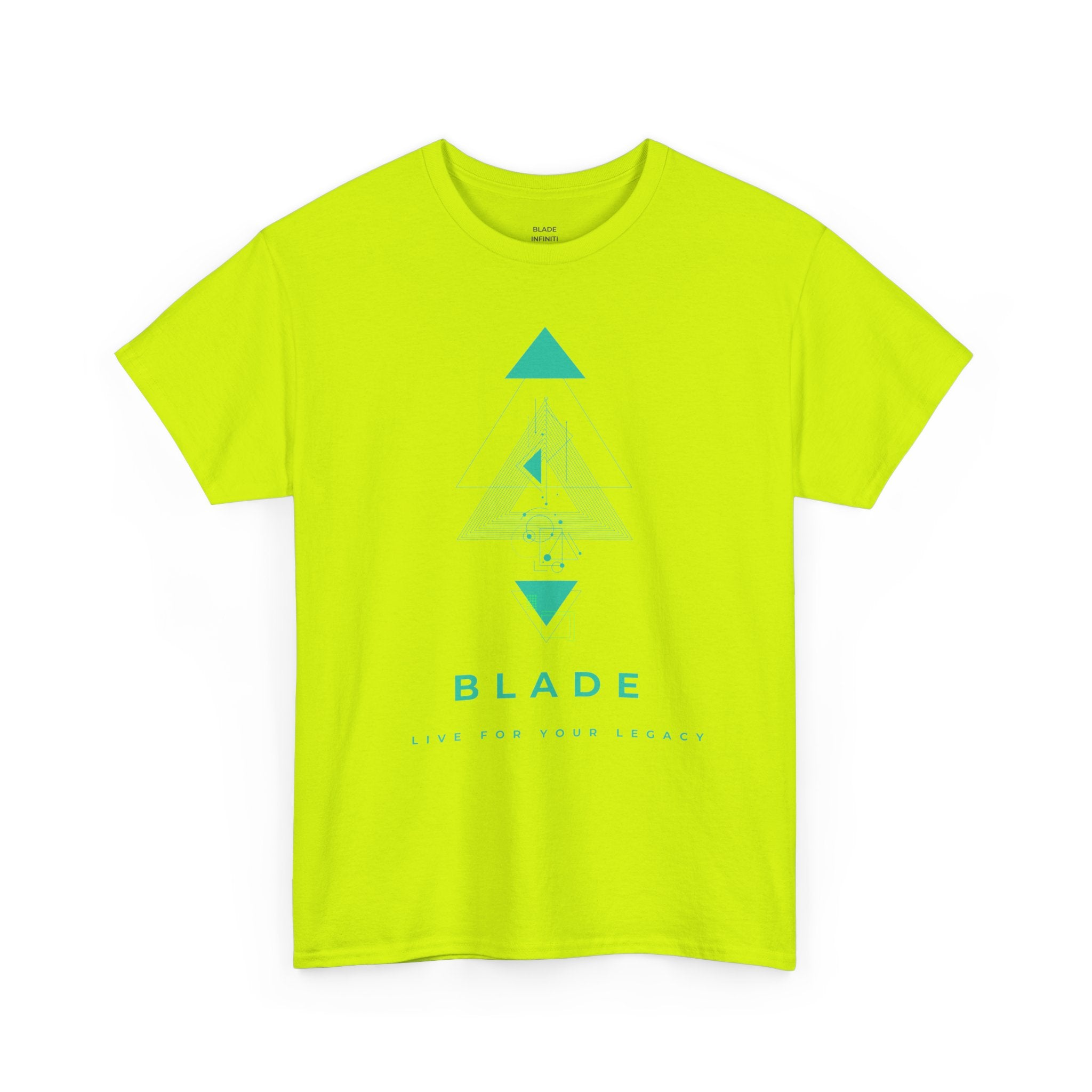 Geometric Odyssey Version 3 Teal/Green T-Shirt
