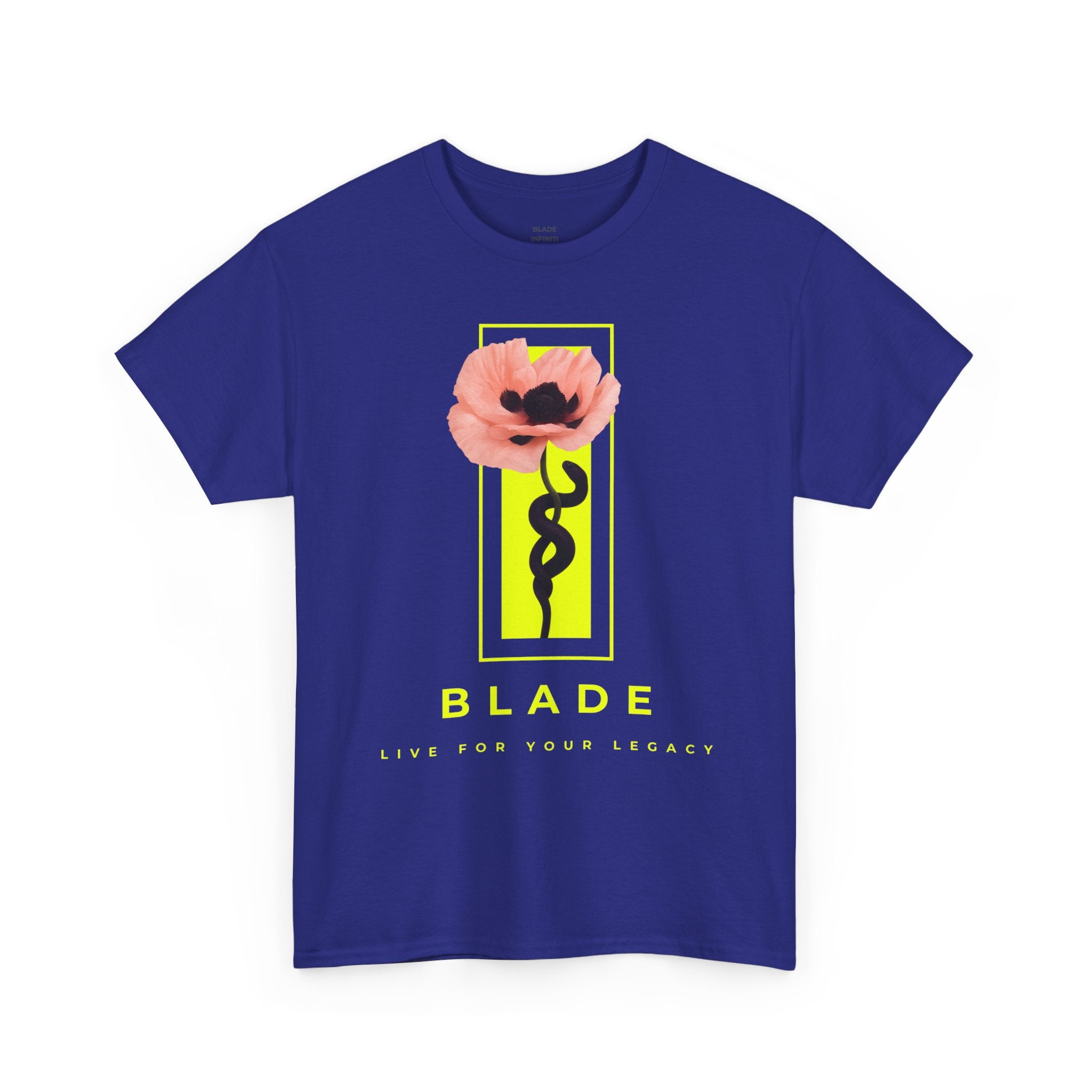 Venom Blossom Pink/Indigo/Neon Green Floral T-Shirt
