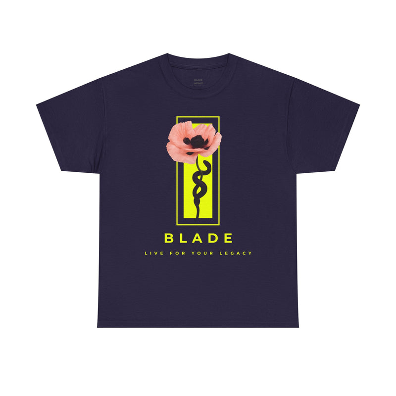 Venom Blossom Pink/Indigo/Neon Green Floral T-Shirt