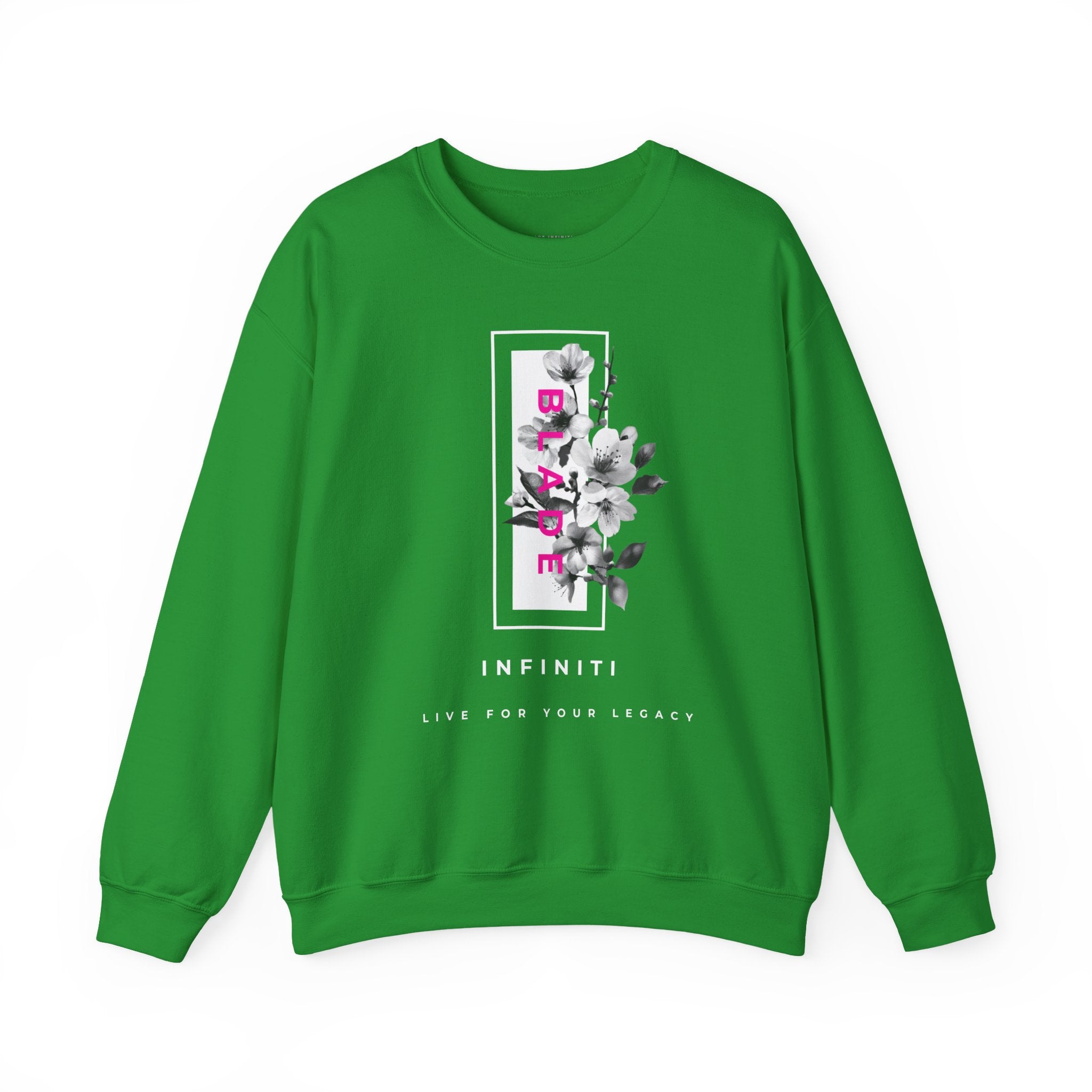 Bloom Bae Deep Pink Unisex Crewneck Sweater