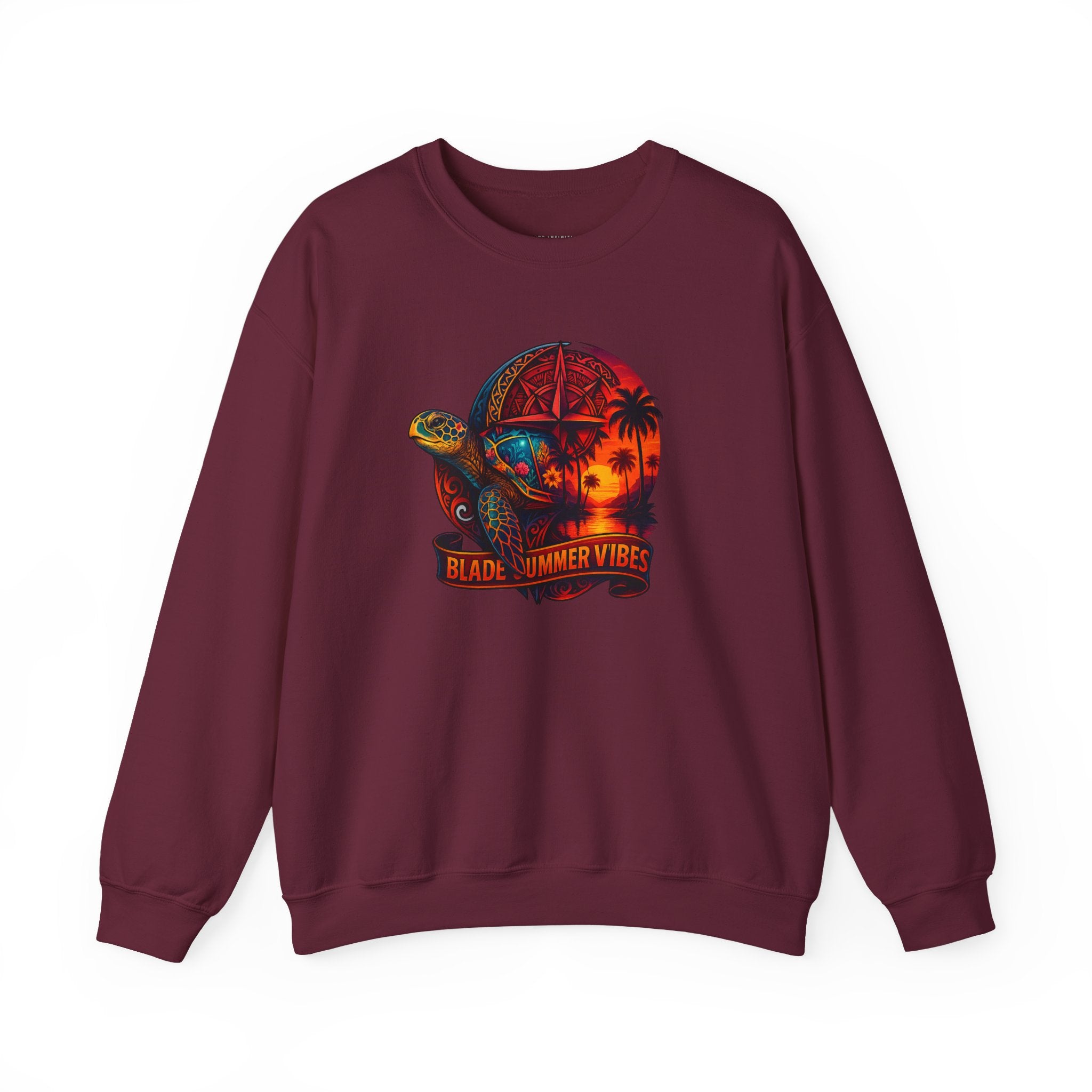 Aztec Turtle Unisex Crewneck Sweater
