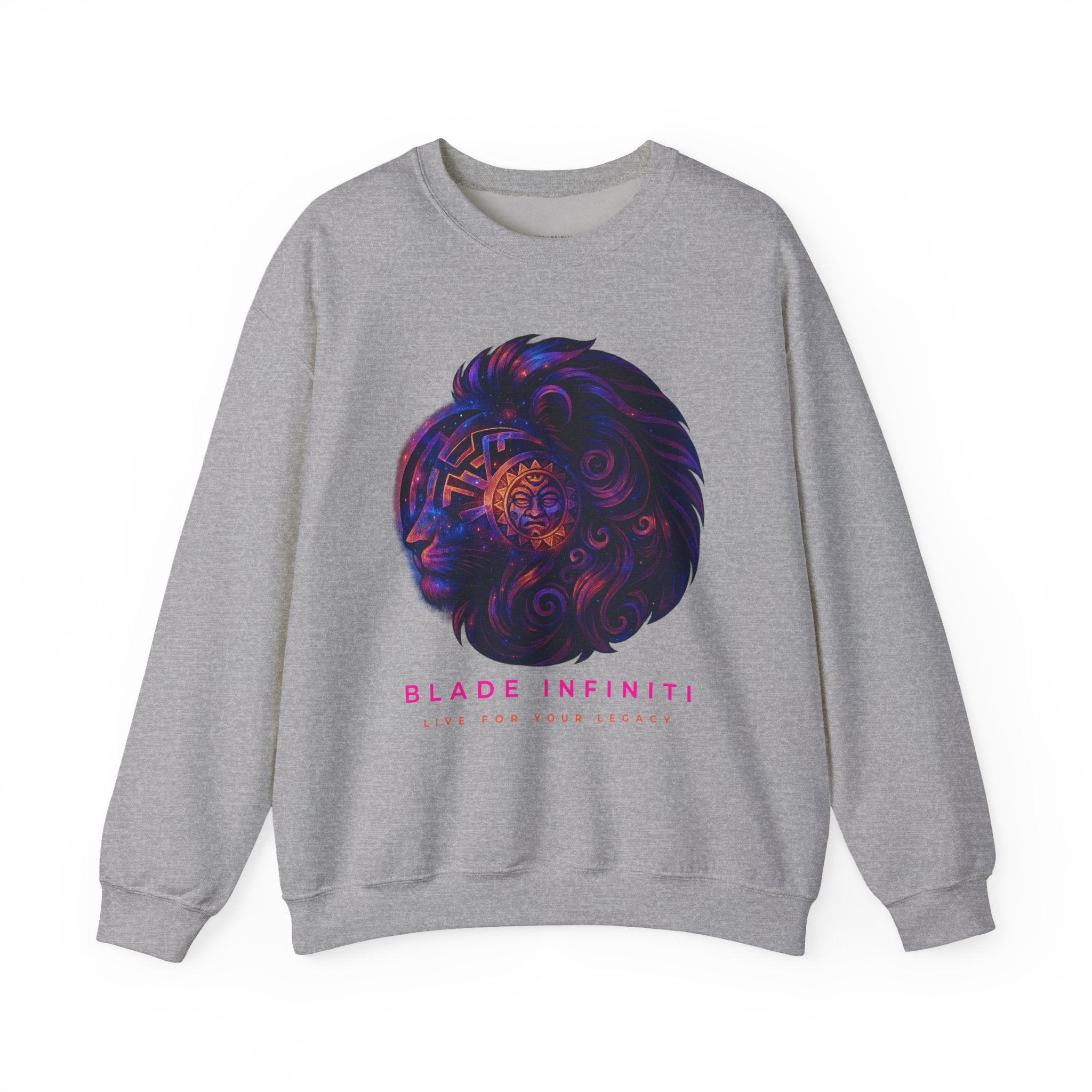 Aztec Lion V2 Unisex Crewneck Sweater