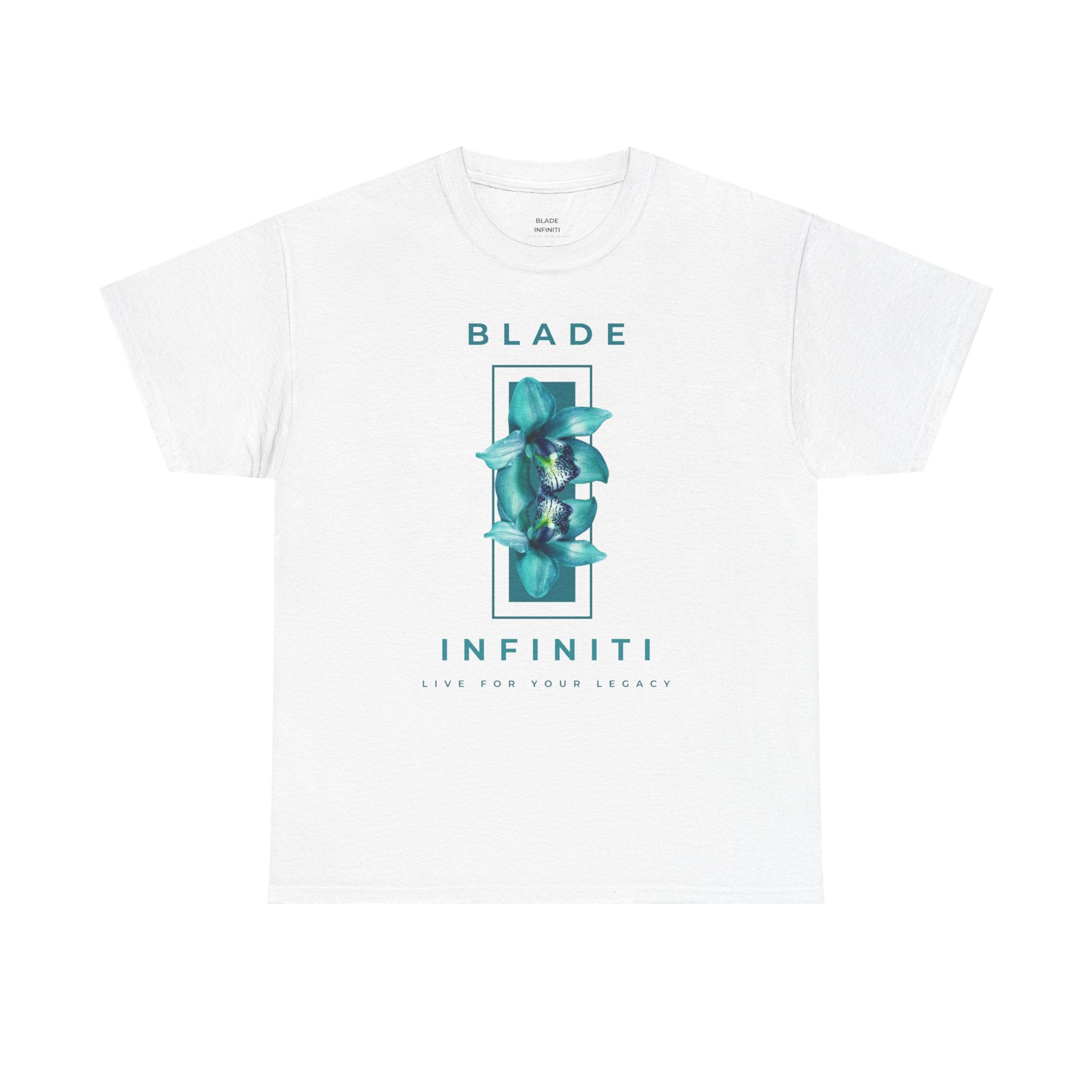 Essence of Infiniti Teal Floral T-Shirt