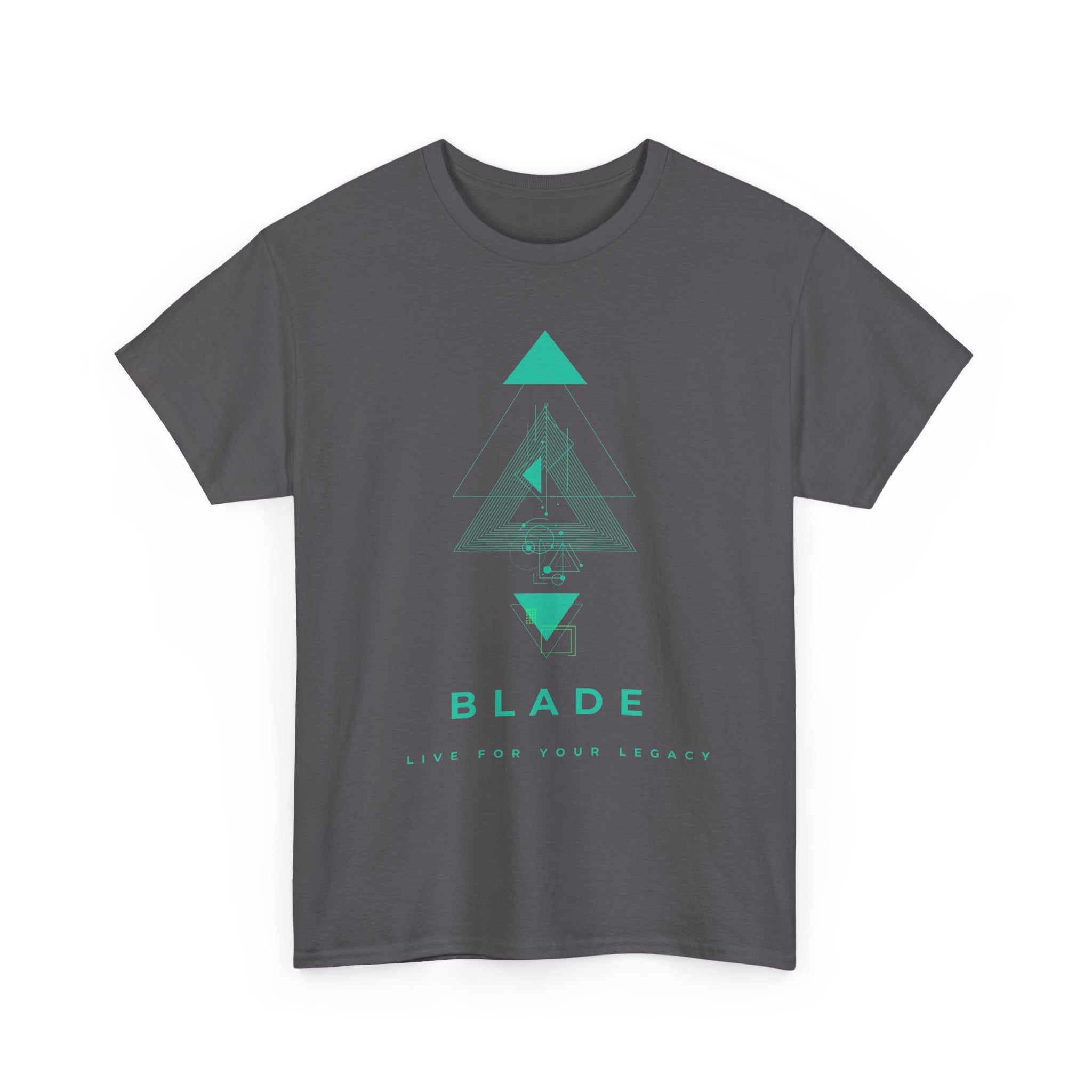 Geometric Odyssey Version 3 Teal/Green T-Shirt