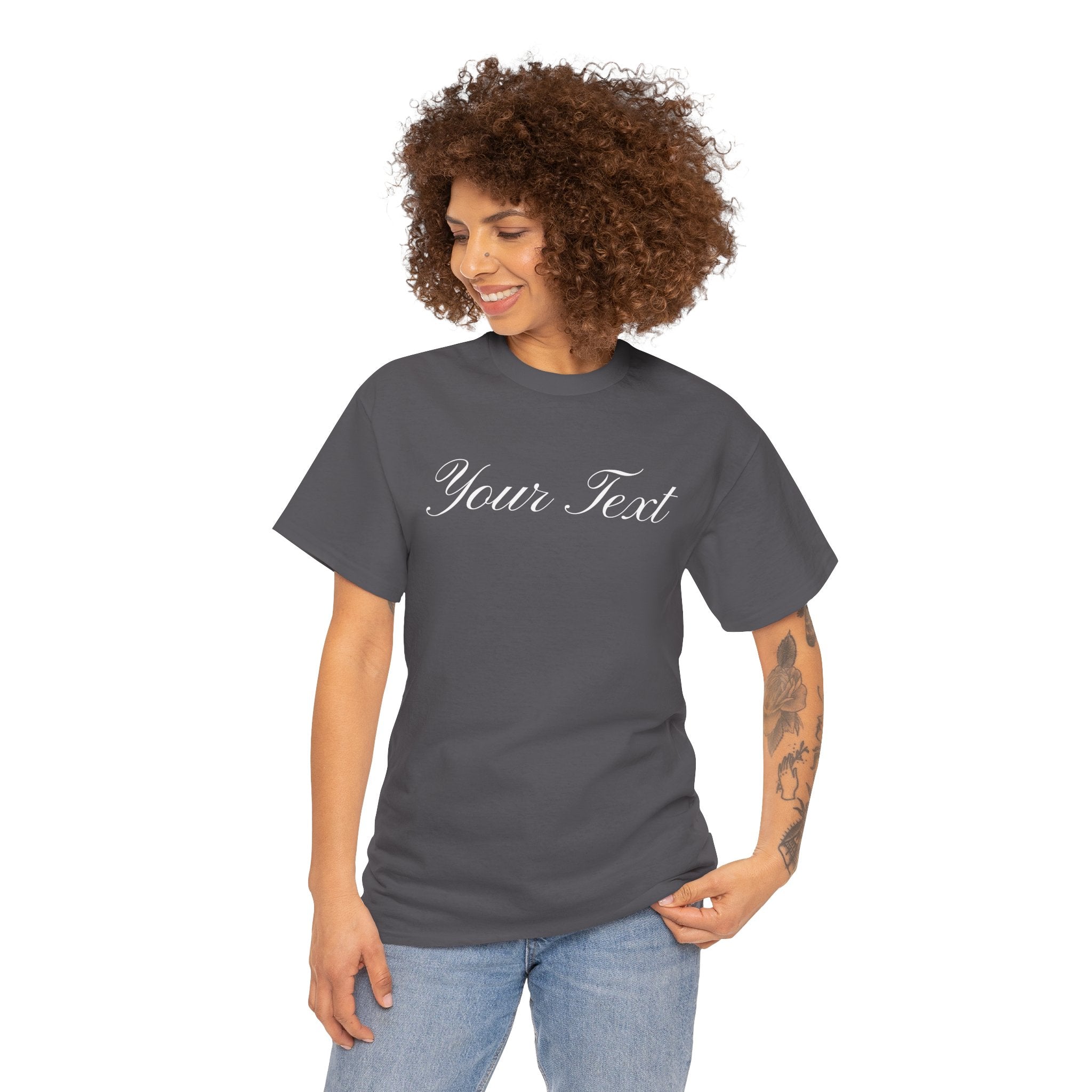 Text + Image Personalization: Love, Infiniti T-Shirt
