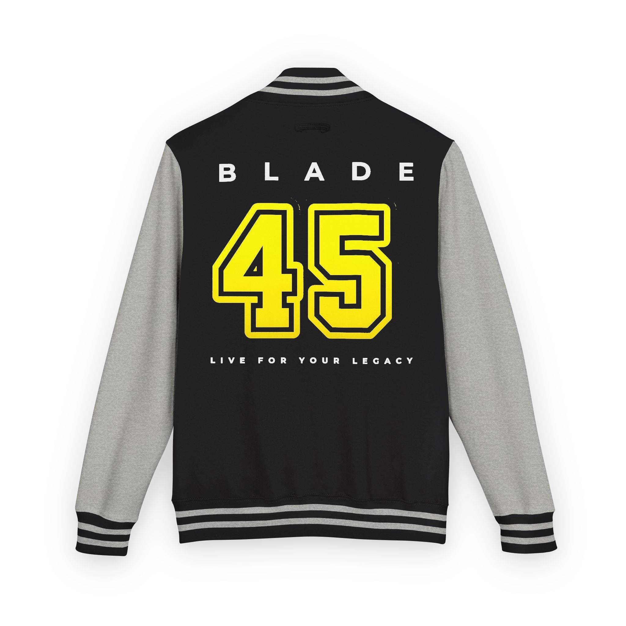 Blade 45 Golden Yellow/White Letterman Jacket