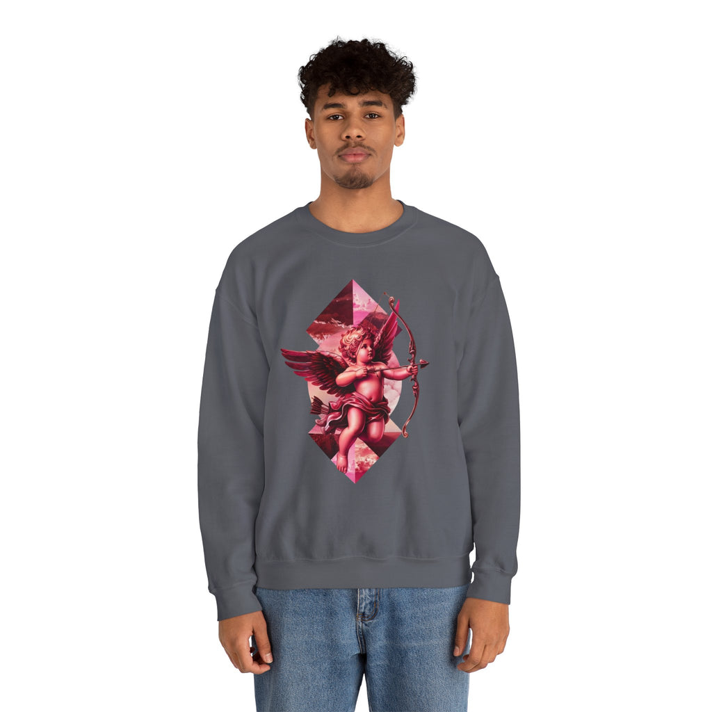 Cupid's Bow + Arrow - Love, Infiniti Unisex Crewneck Sweater