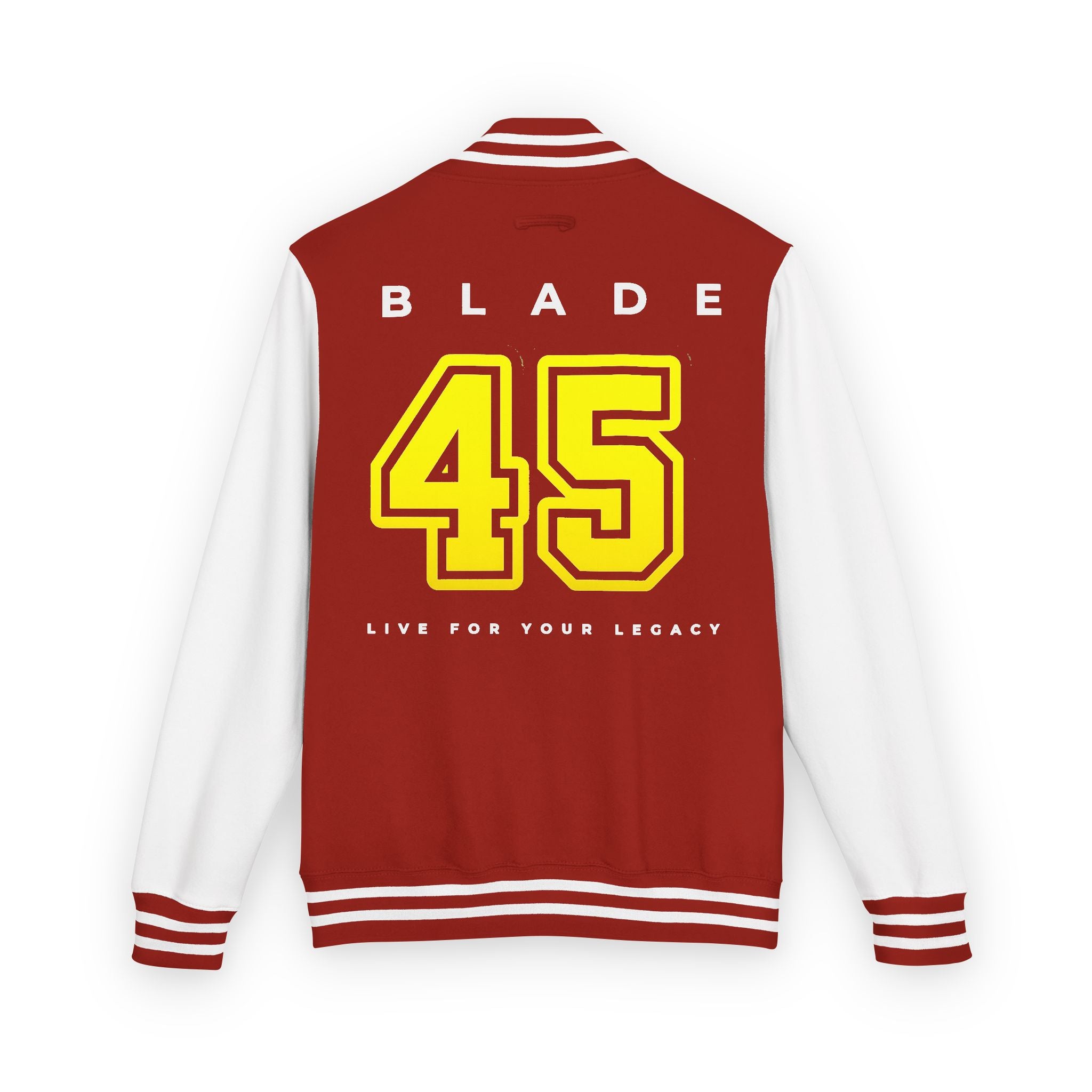 Blade 45 Golden Yellow/White Letterman Jacket