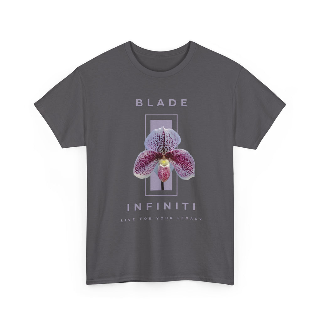 Essence of Infiniti Dainty Acai Purple Floral T-Shirt
