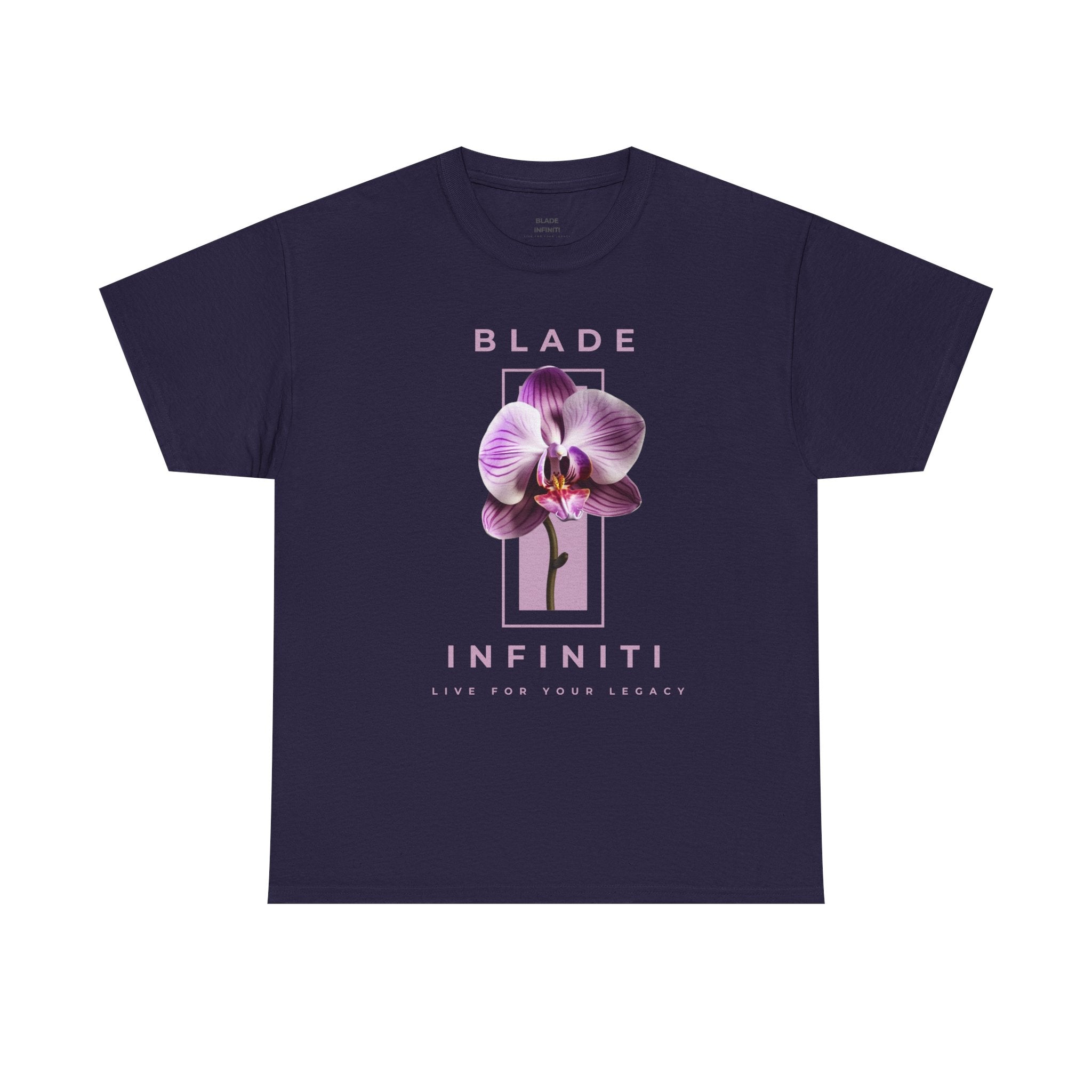 Essence of Infiniti Dainty Purple Floral T-Shirt