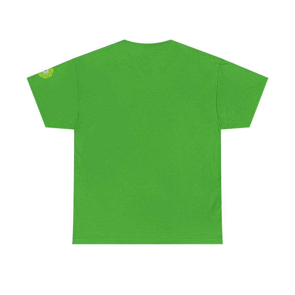 Geometric King Neon Green Tiger T-Shirt
