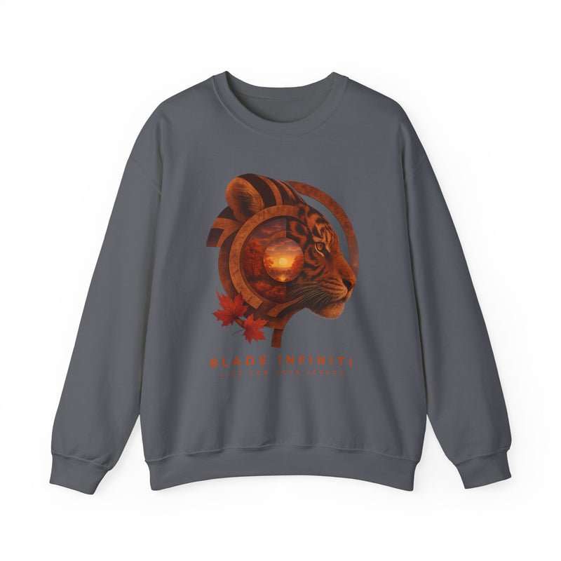 Fall Tiger V2 Unisex Crewneck Sweater