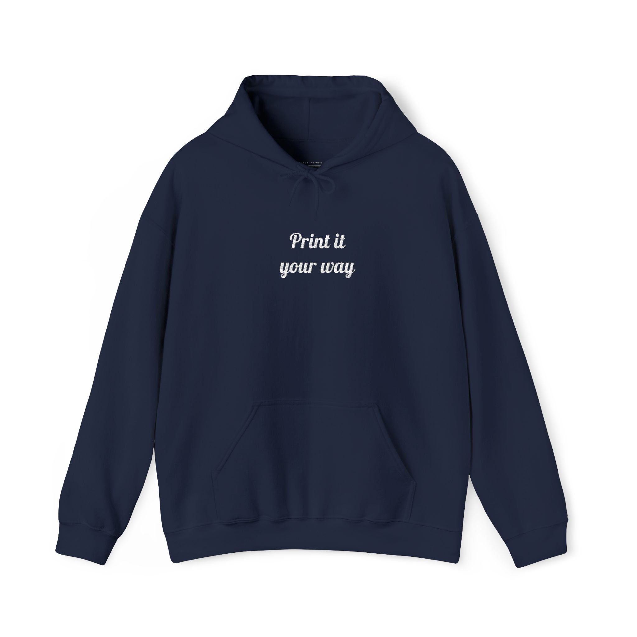 Embroidery Personalization - Unisex Hoodie (Make It Yours)