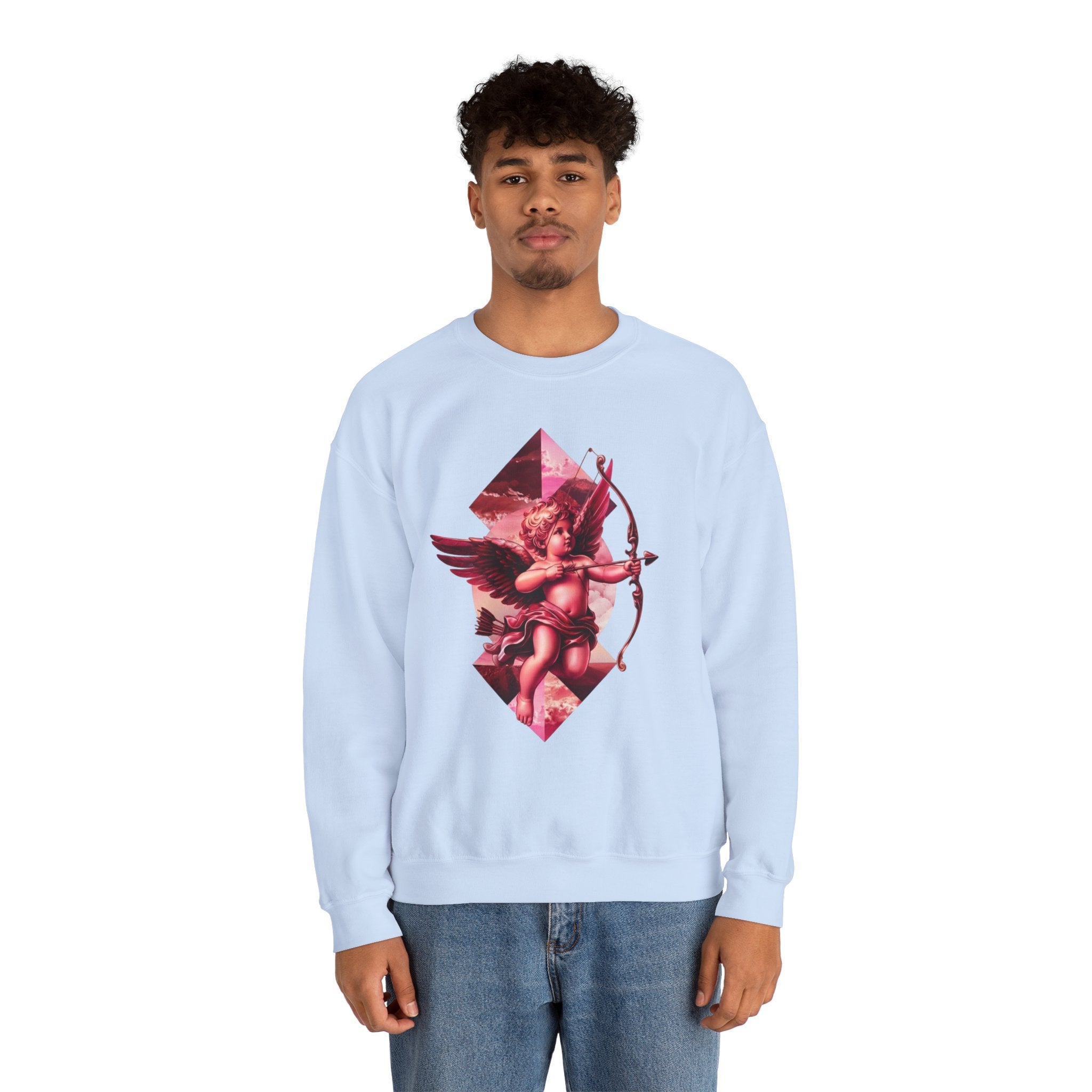 Cupid's Bow + Arrow - Love, Infiniti Unisex Crewneck Sweater