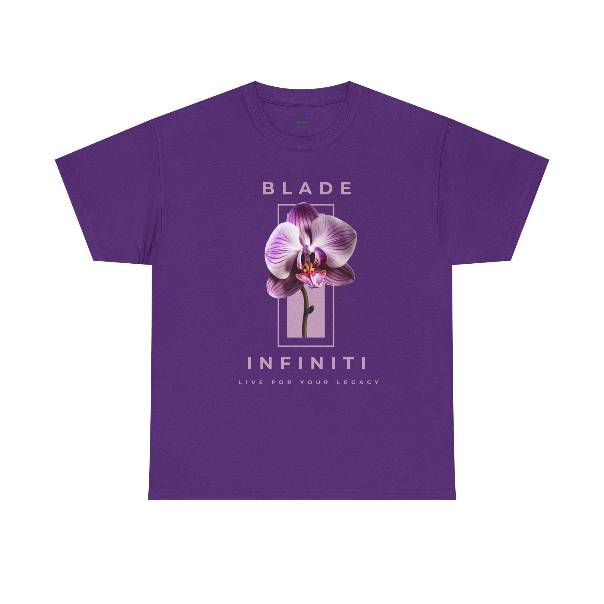 Essence of Infiniti Dainty Purple Floral T-Shirt