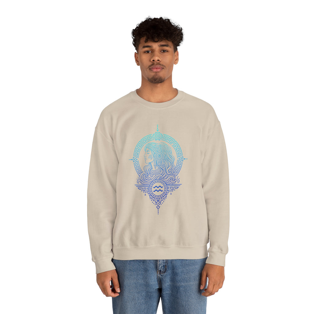 Aquarius Zodiac Unisex Sweater