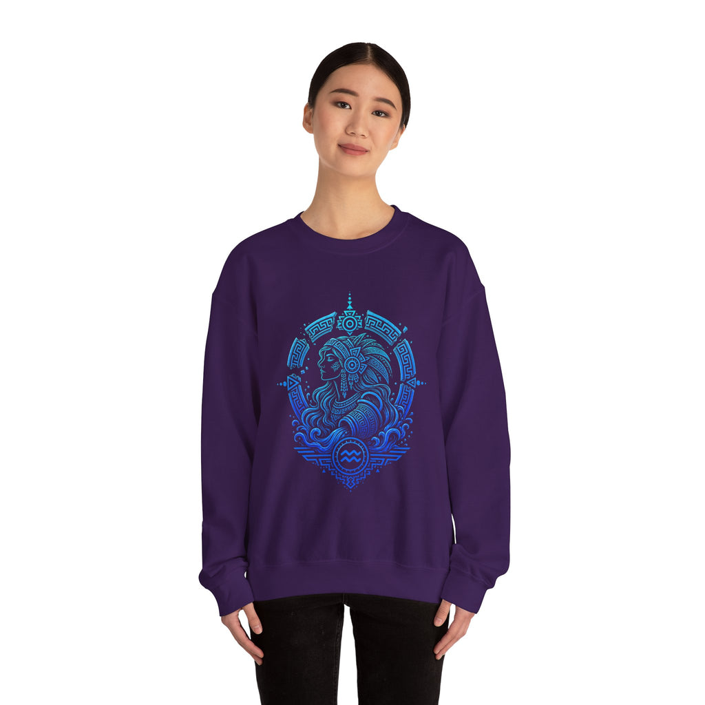 Aquarius Zodiac Version 2 Unisex Sweater