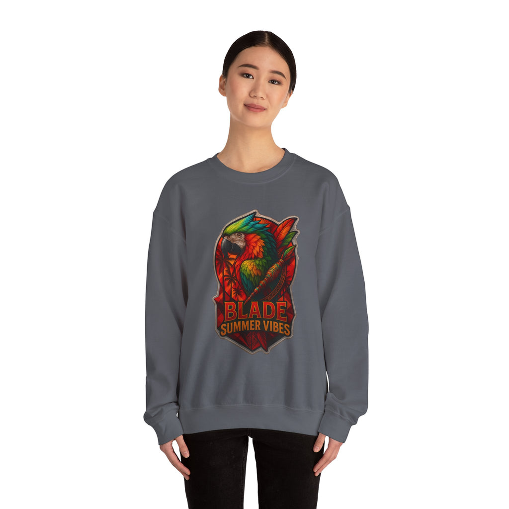 Aztec Parrot Unisex Crewneck Sweater