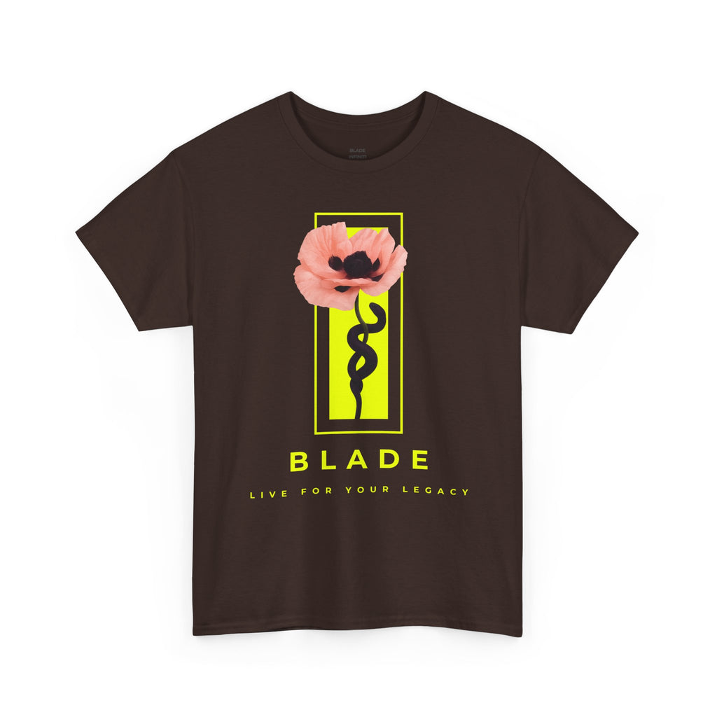 Venom Blossom Pink/Indigo/Neon Green Floral T-Shirt