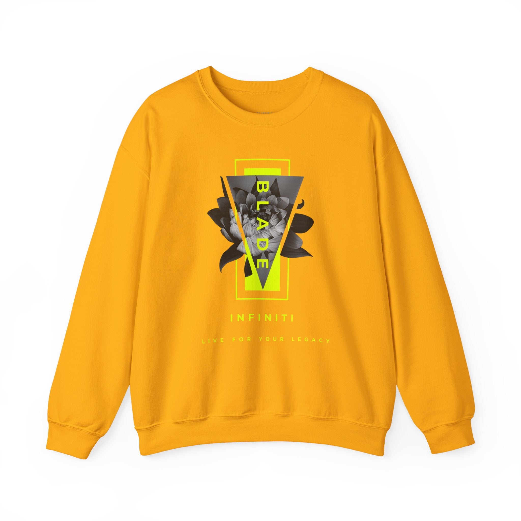 Flora Essence Neon Green Unisex Crewneck Sweater