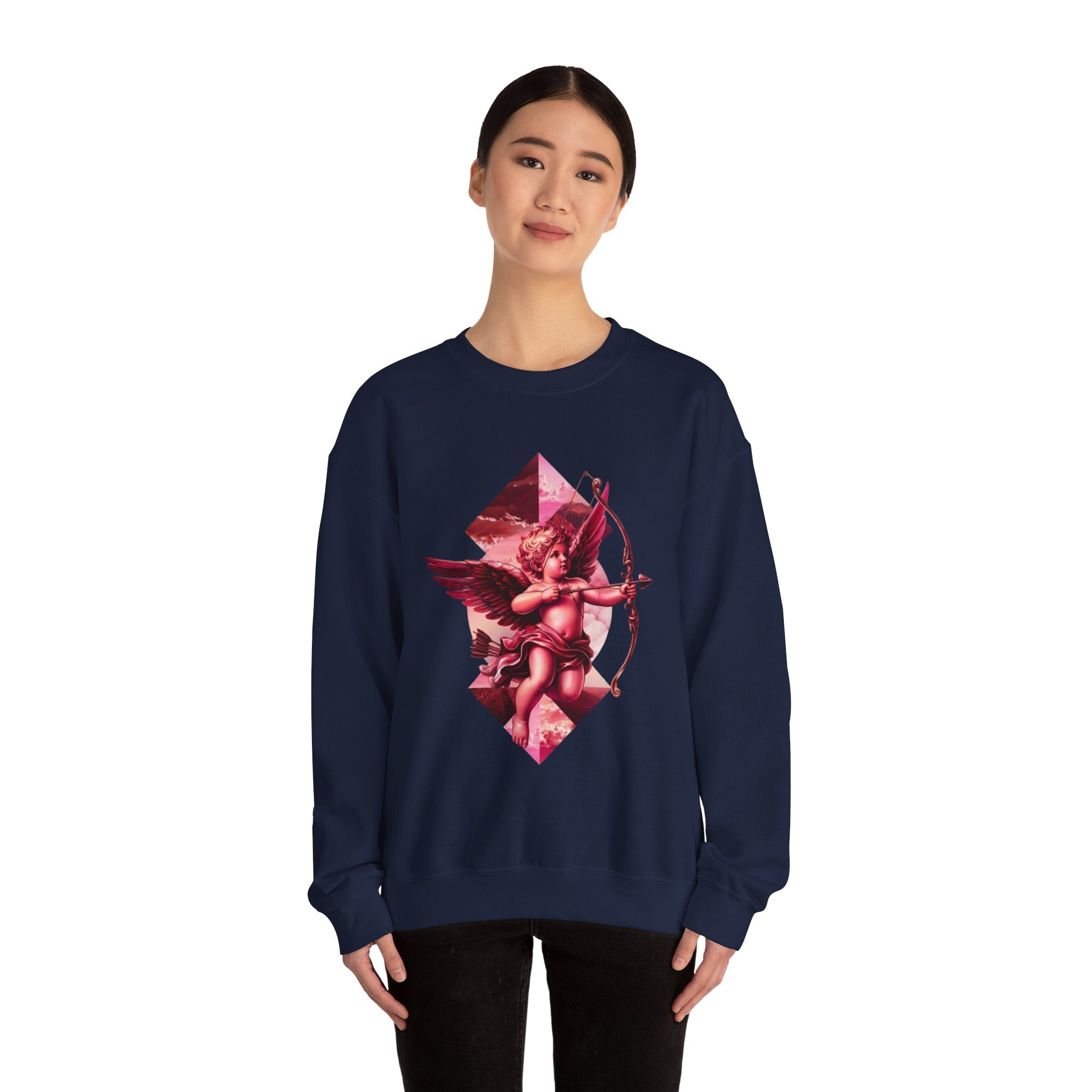 Cupid's Bow + Arrow - Love, Infiniti Unisex Crewneck Sweater