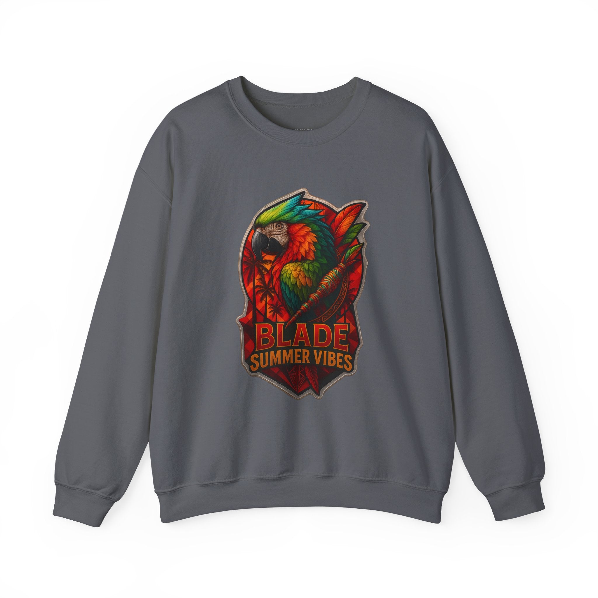 Aztec Parrot Unisex Crewneck Sweater