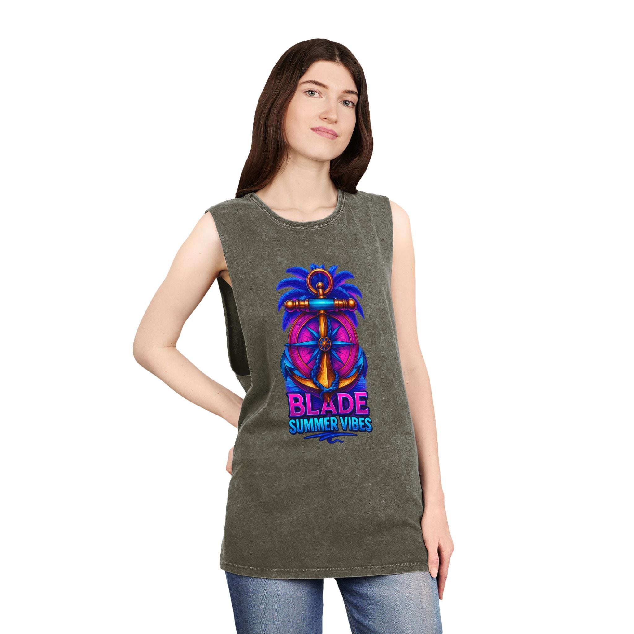 Anchor Compass Tank Top