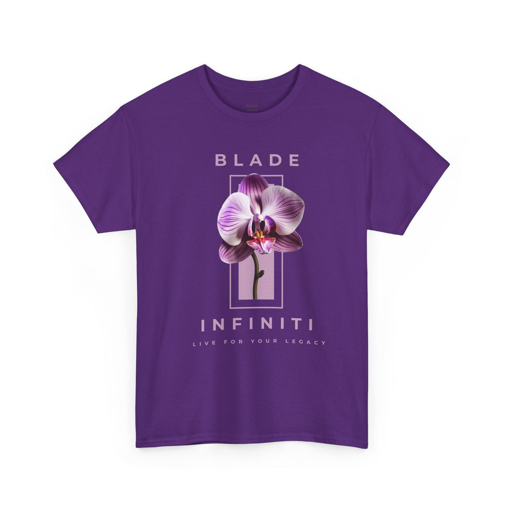 Essence of Infiniti Dainty Purple Floral T-Shirt