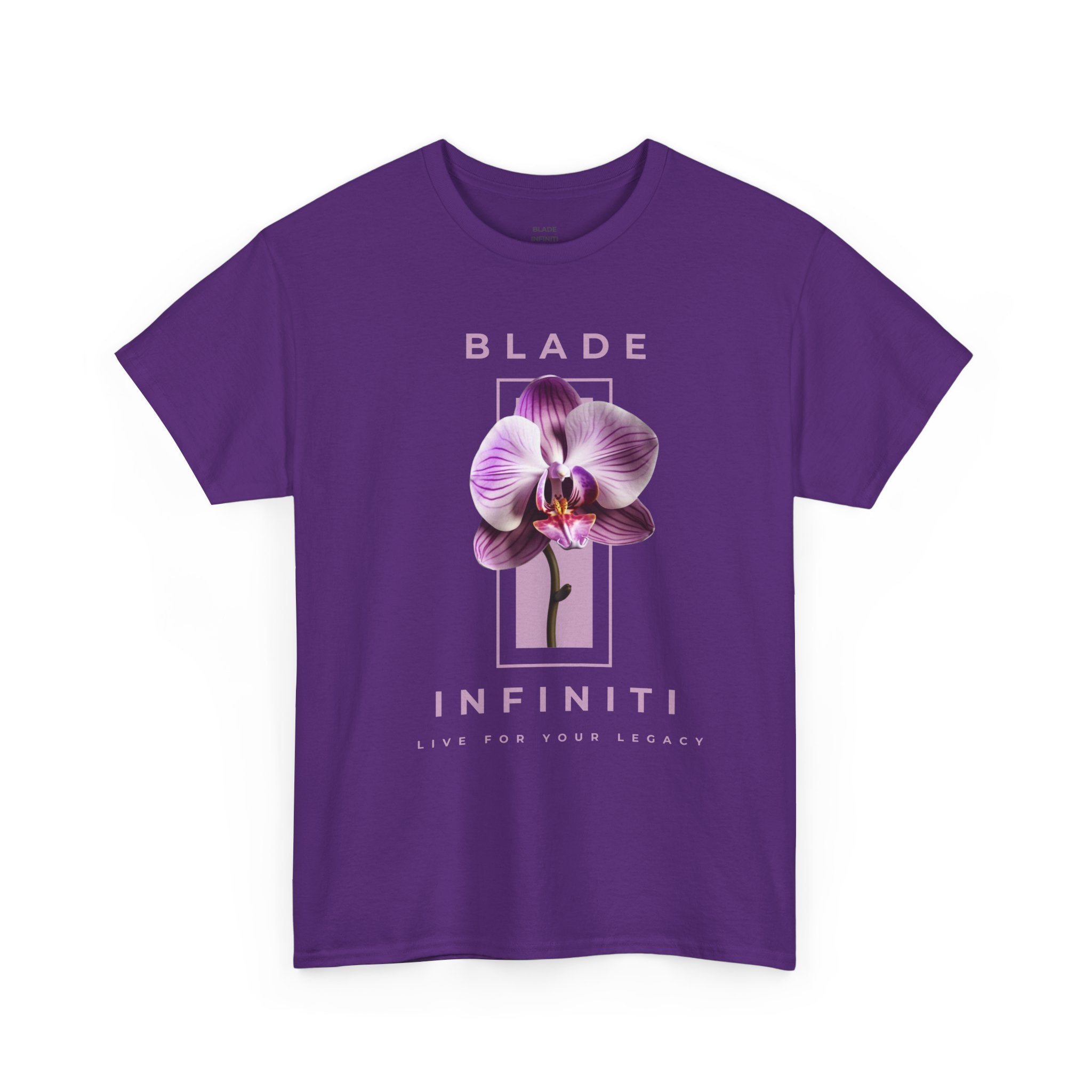 Essence of Infiniti Dainty Purple Floral T-Shirt