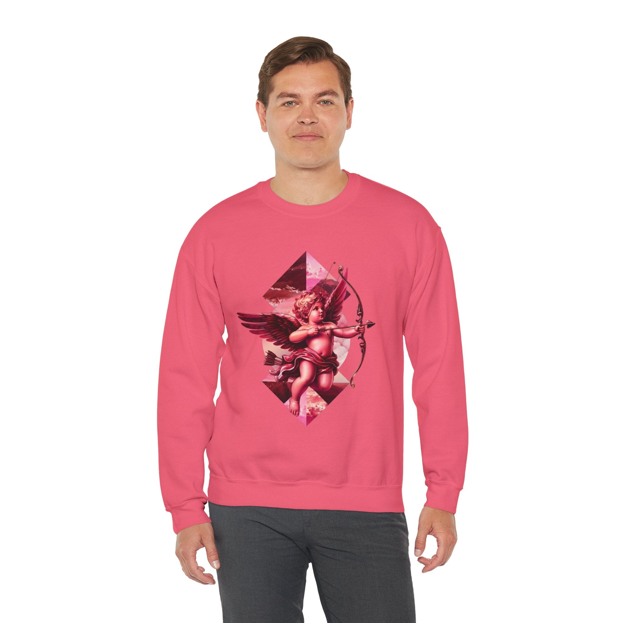 Cupid's Bow + Arrow - Love, Infiniti Unisex Crewneck Sweater