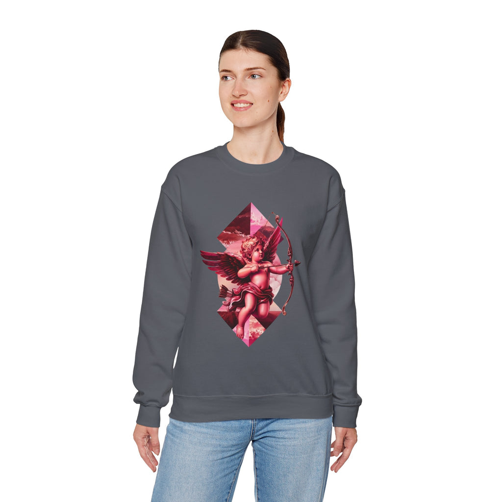 Cupid's Bow + Arrow - Love, Infiniti Unisex Crewneck Sweater