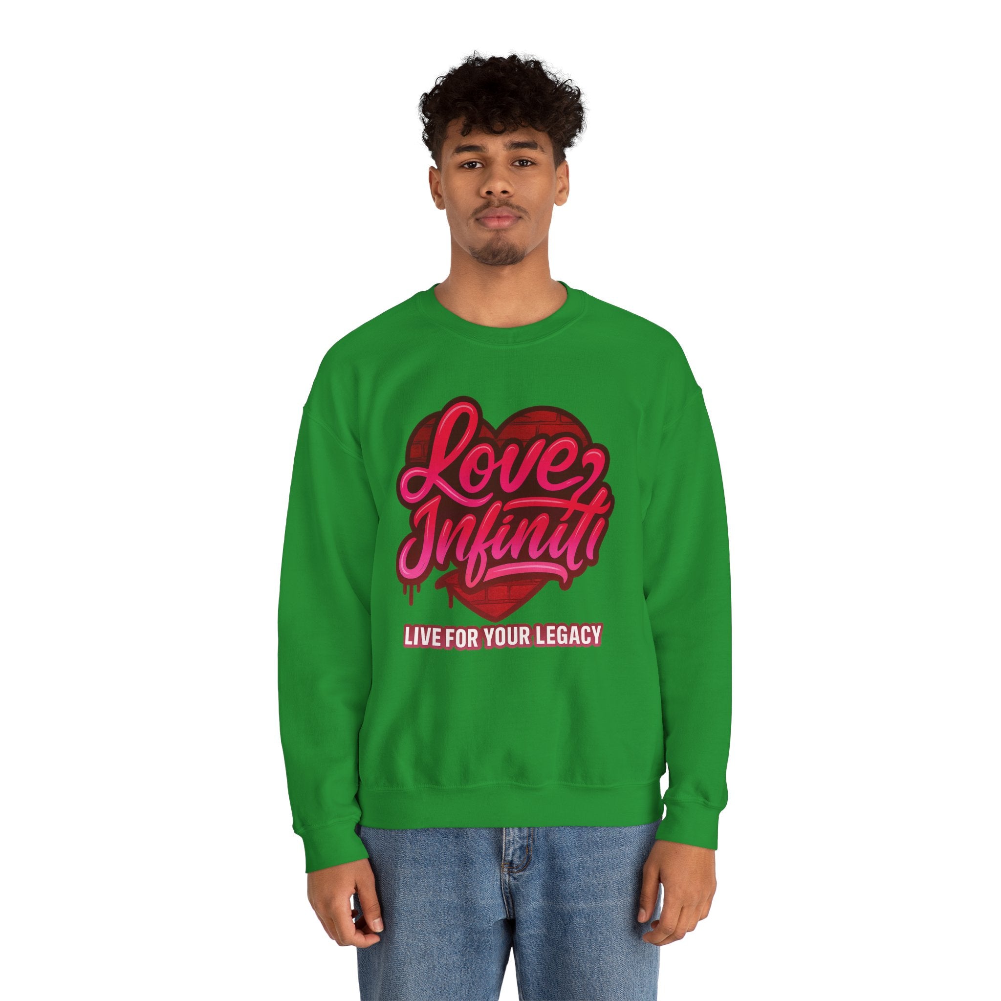 Love, Infiniti Street Vibes Unisex Crewneck Sweater