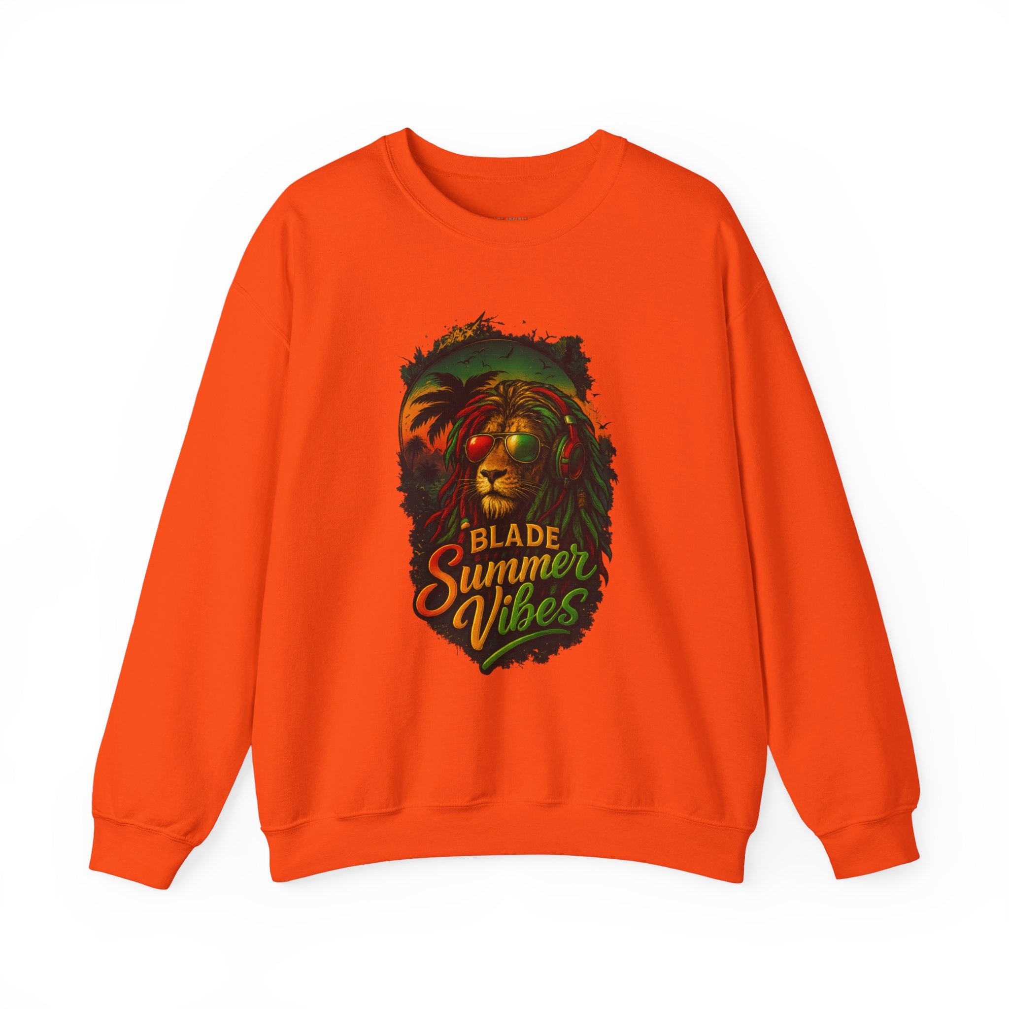 Rasta Lion Unisex Crewneck Sweater