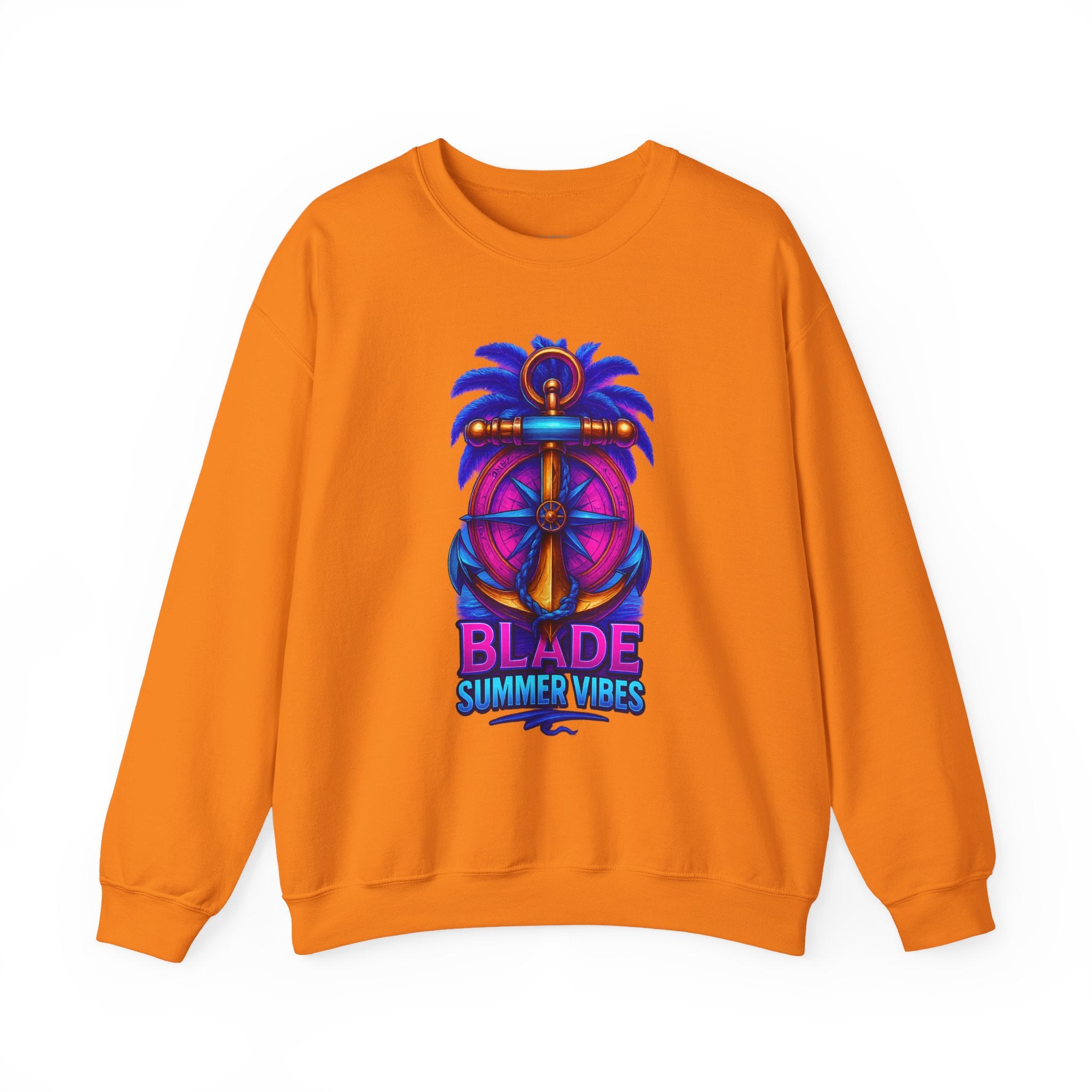 Anchor Compass Unisex Crewneck Sweater