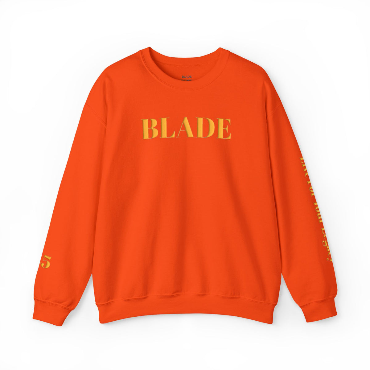 Blade Legacy Puff Stencil Crewneck Sweater
