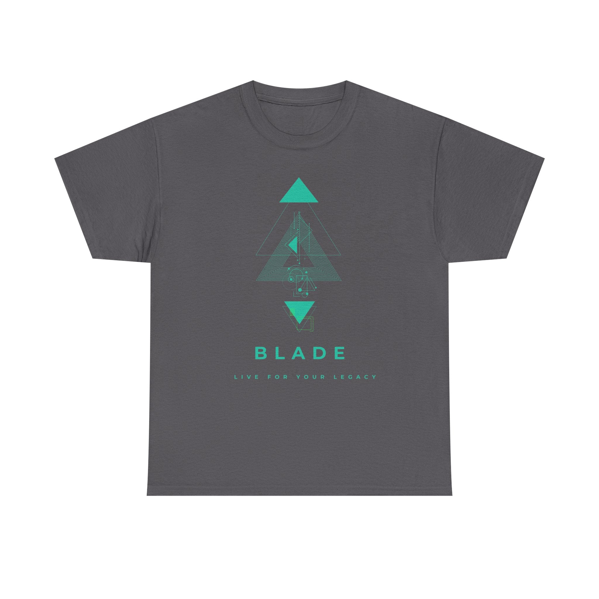 Geometric Odyssey Version 3 Teal/Green T-Shirt