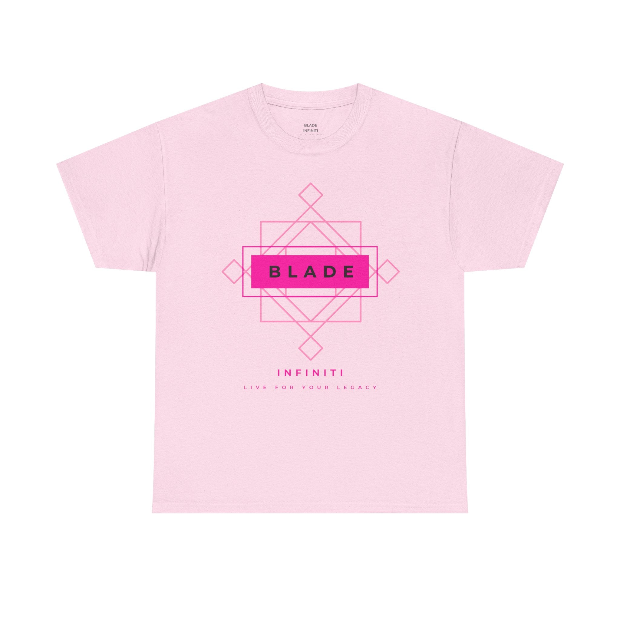Geometric Infiniti Pink T-Shirt