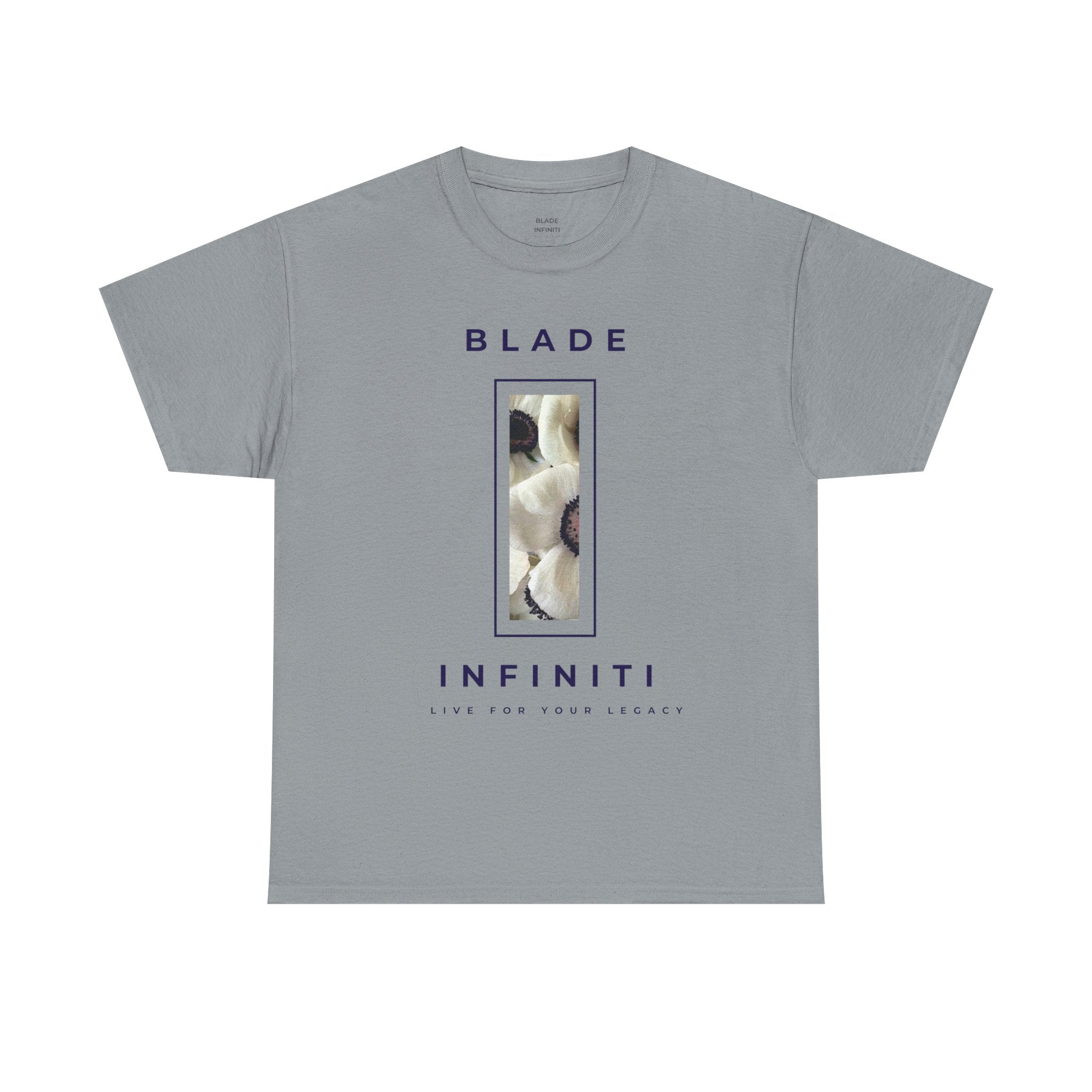 Essence of Infiniti White/Navy/Floral T-Shirt