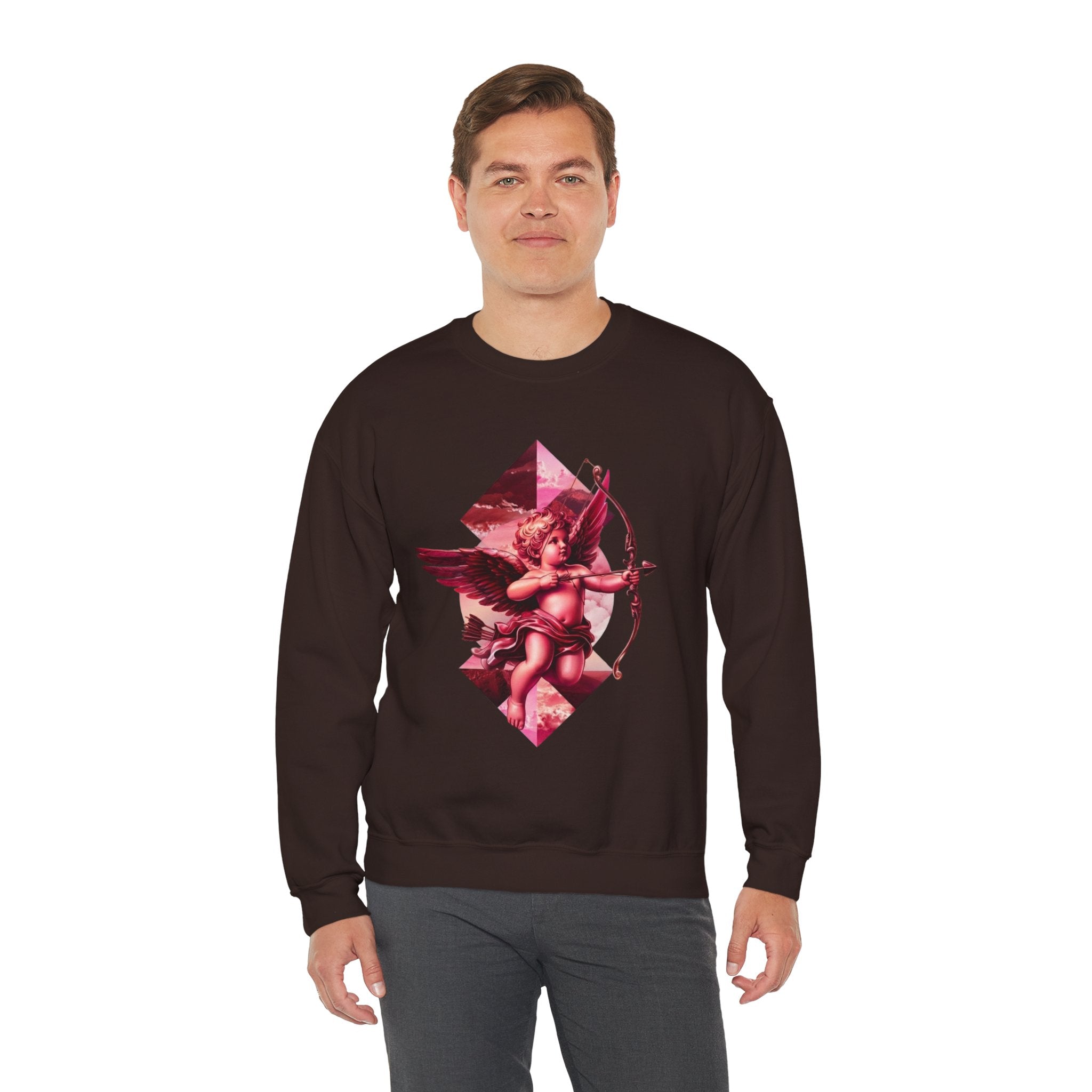 Cupid's Bow + Arrow - Love, Infiniti Unisex Crewneck Sweater
